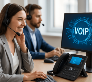 Call Center Using VOIP
